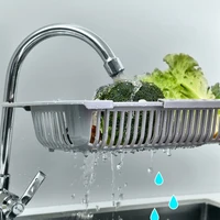 Adjustable Drainer Basket Dish Drainer Expandable 1