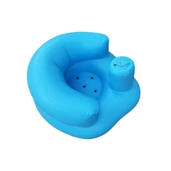 Inflatable Children's Sofa Portable Baby Chair Multifunctional Baby Bath Seat Baby Sofa Lounger Kids Beach Armchair Child Stool