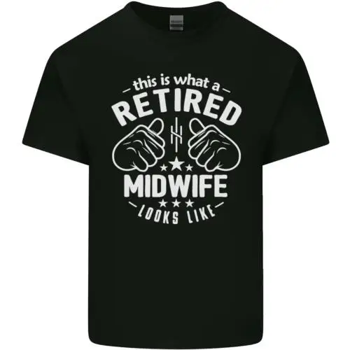 The Is Was A Retired Obstetrician Looks Like Mens Cotton T-Shirt