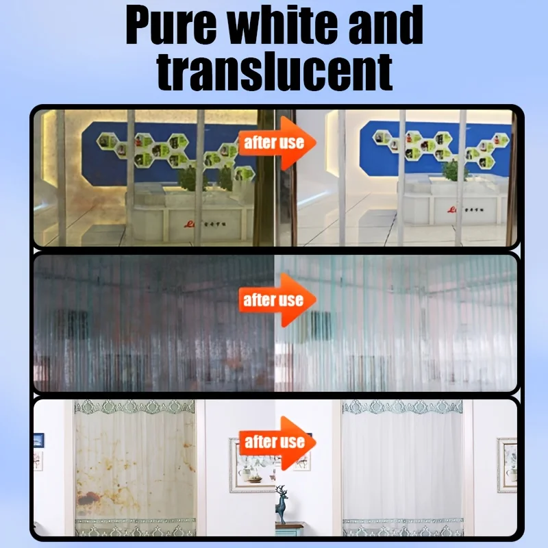 Spray de remoção de plástico multiuso 100ml, fórmula suave, grau profissional, para cortinas de portas, abajures, eletrodomésticos