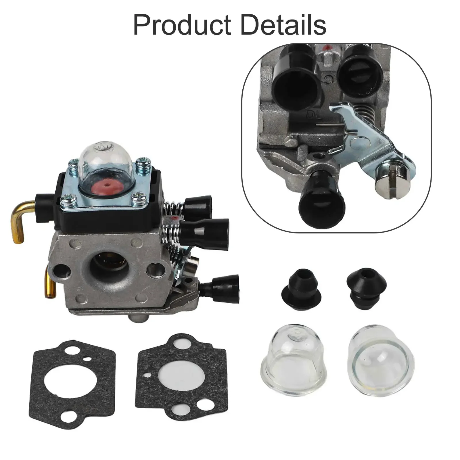 Carburetor For FC55 For HS45 As Shown C1Q-S169B Carburetor Compatible With Multiple Models Longevity In Outdoor Use