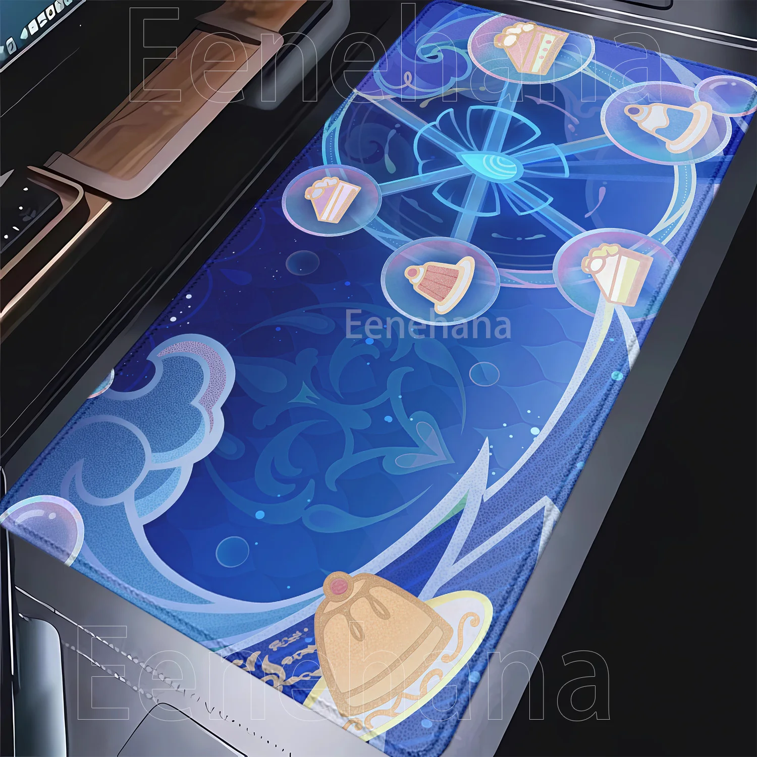 

Furina Varesa Genshin Impact Character Pattern Mousepad Laptop Gaming office accessorie Mouse Pad XXL Anime HD Printing Desk Mat