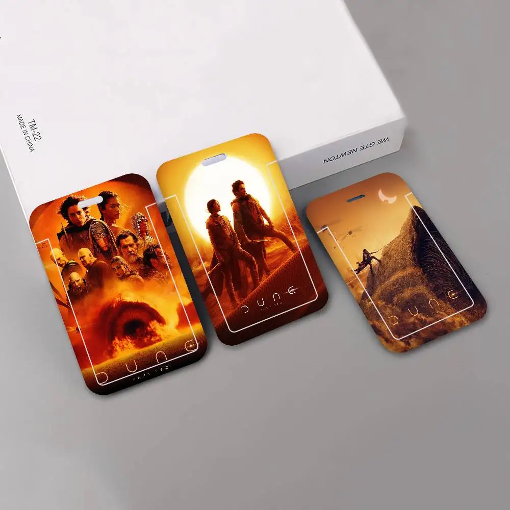 

Стильный держатель для ID-карты/бейджа «Дюна» унисекс с ремешком на шею для работы, выставок, школы