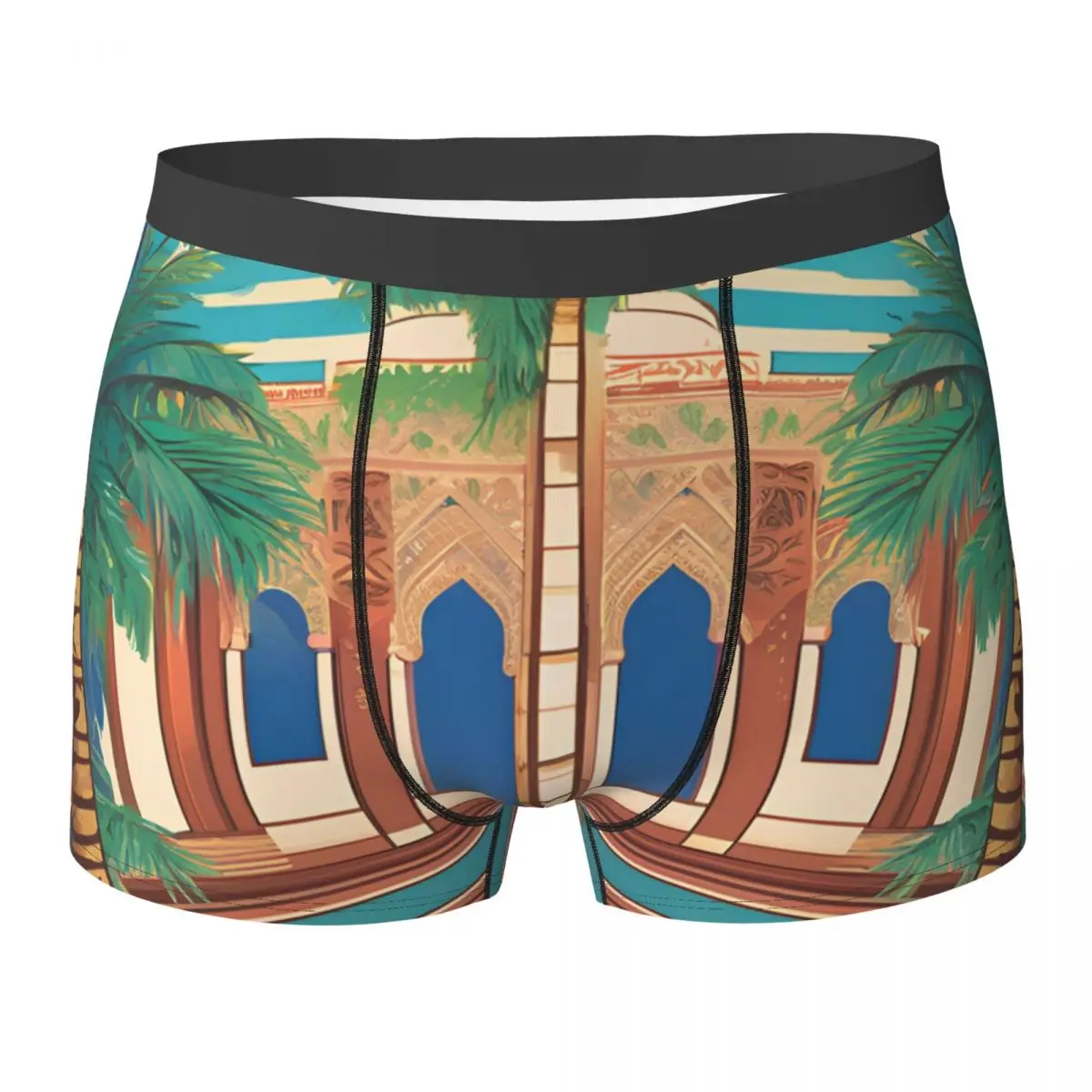 

Boxer Underpants Shorts Palace Entrance Panties Men's Ventilate Underwear for Homme Man Boyfriend Gifts