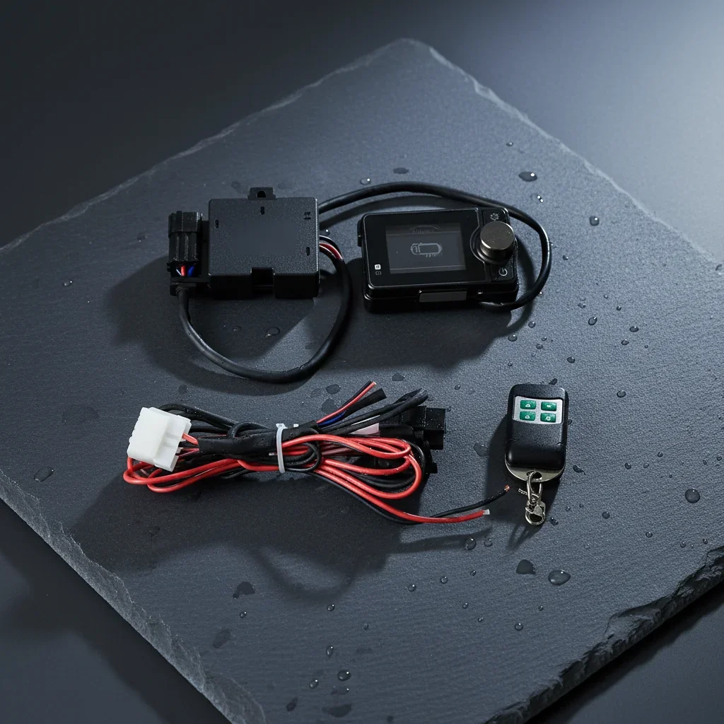 

12V/24V Compatible-BT Control 5KW 8KW Air Diesel Parking Heater LCD Monitor Switch + Remote Control Board Motherboard ﻿