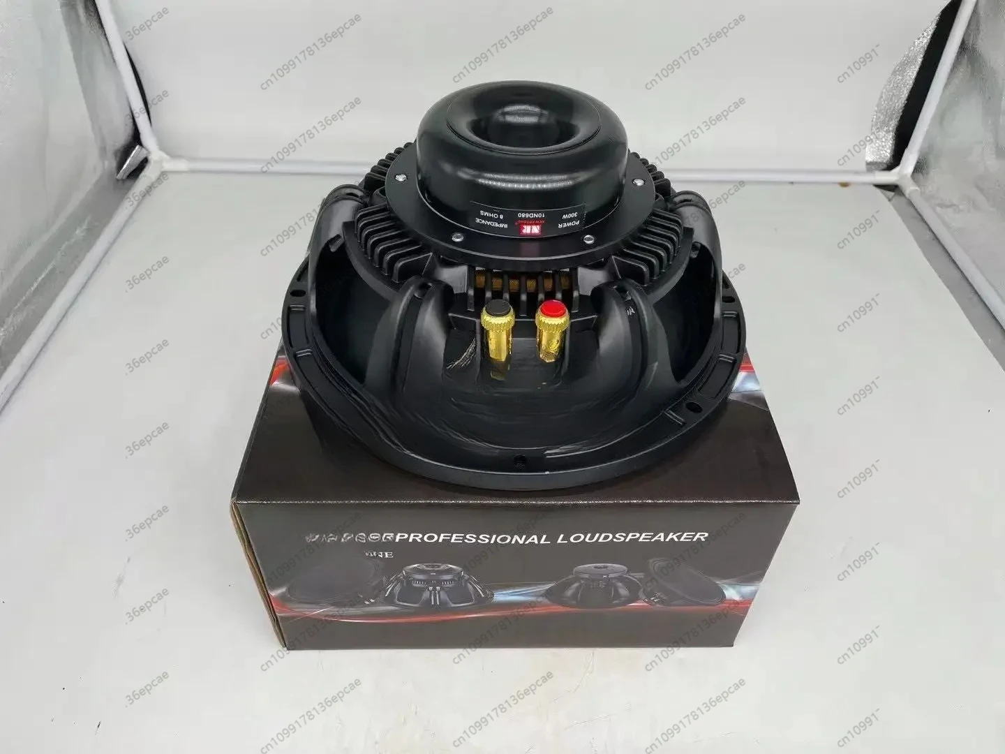 Professional 600W RMS Neodymium Micro PA Speaker 10 Subwoofer with 3 Voice Coil and Aluminum Wire Array 10ND680
