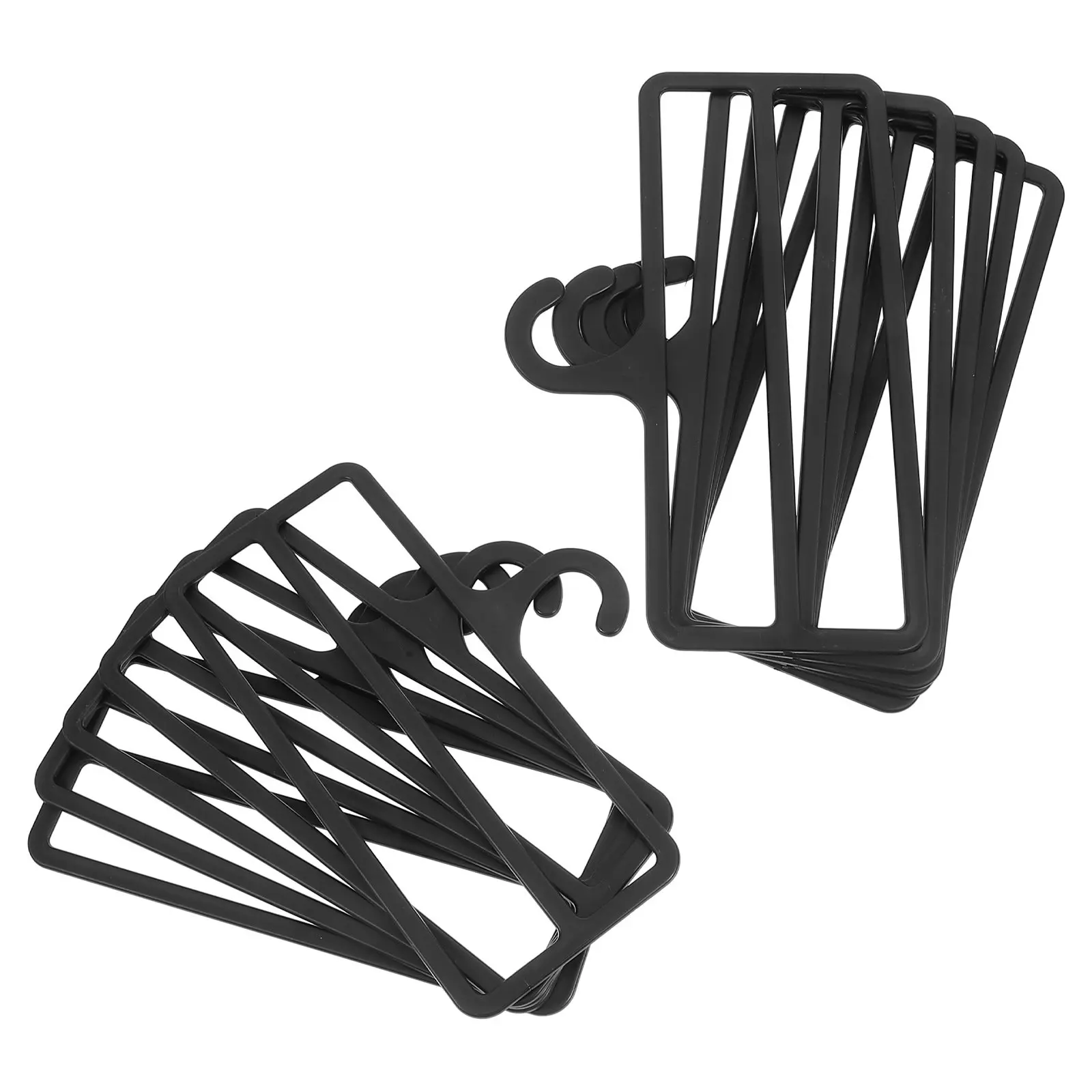 10Pcs Hanging Display Rack Scarf Hanger Multifunctional Closet Organizer Scarf Holder Retail Display Space Saving