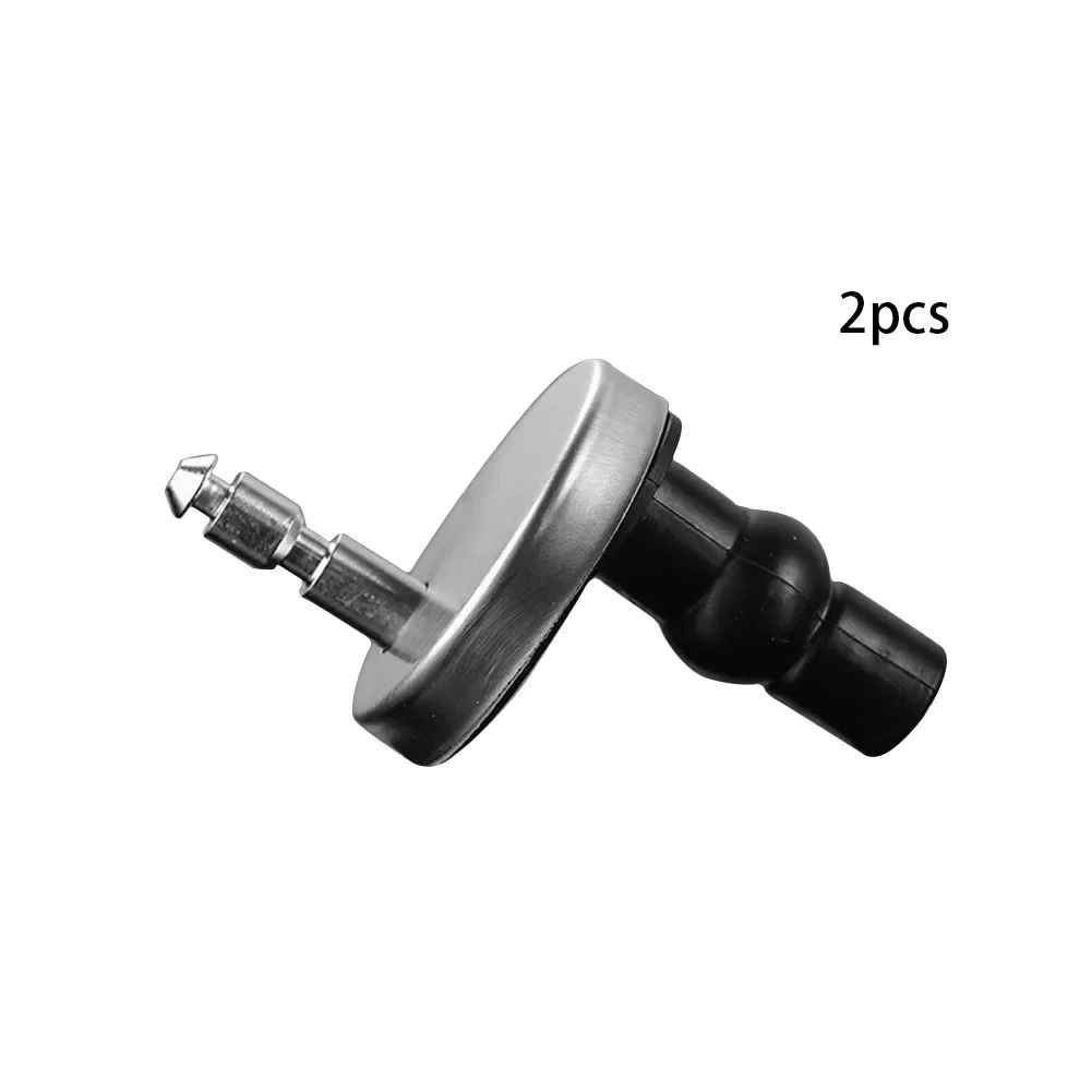 2pcs Toilet Cover Fixing Accessories Screw Connectors Stainless Steel Screw Hinge Wall Mounted Back Wall Style Toilet Rust Proof