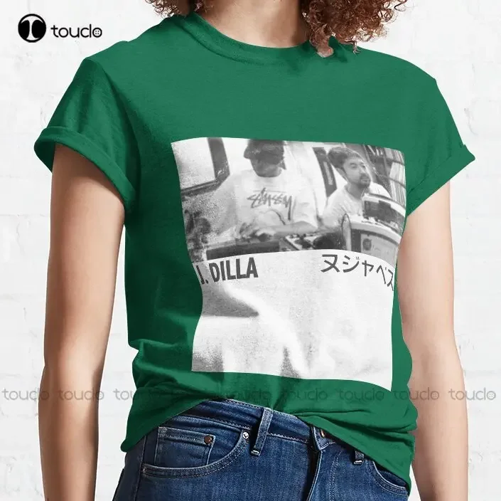 J. Dilla Nujabes Tribute Trending T-Shirt Shirts For Teen Girls Custom Aldult Teen Unisex Digital Printing Tee Shirts Xs-5Xl