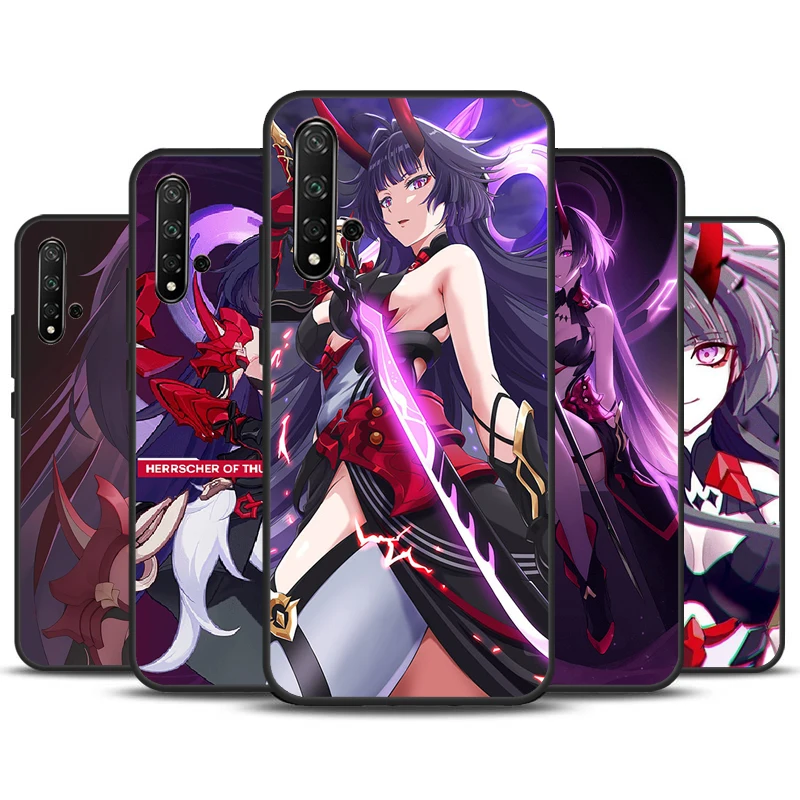 Herrscher of Thunder Honkai Impact 3 Phone Case For Huawei Nova 11 Pro 11i 8i 3i 9 10 SE 5T Y60 Y61 Y70 Y90 Y91 P20 P30 P40 Lite