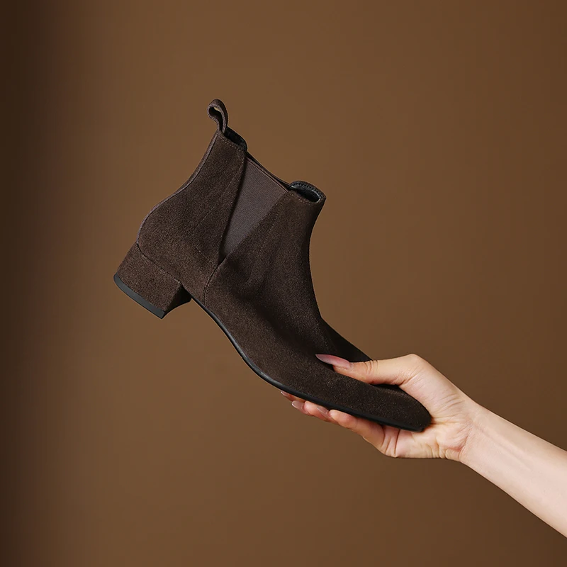 2026 autumn winter women ankle - Chelsea Boots Suede recension och pris