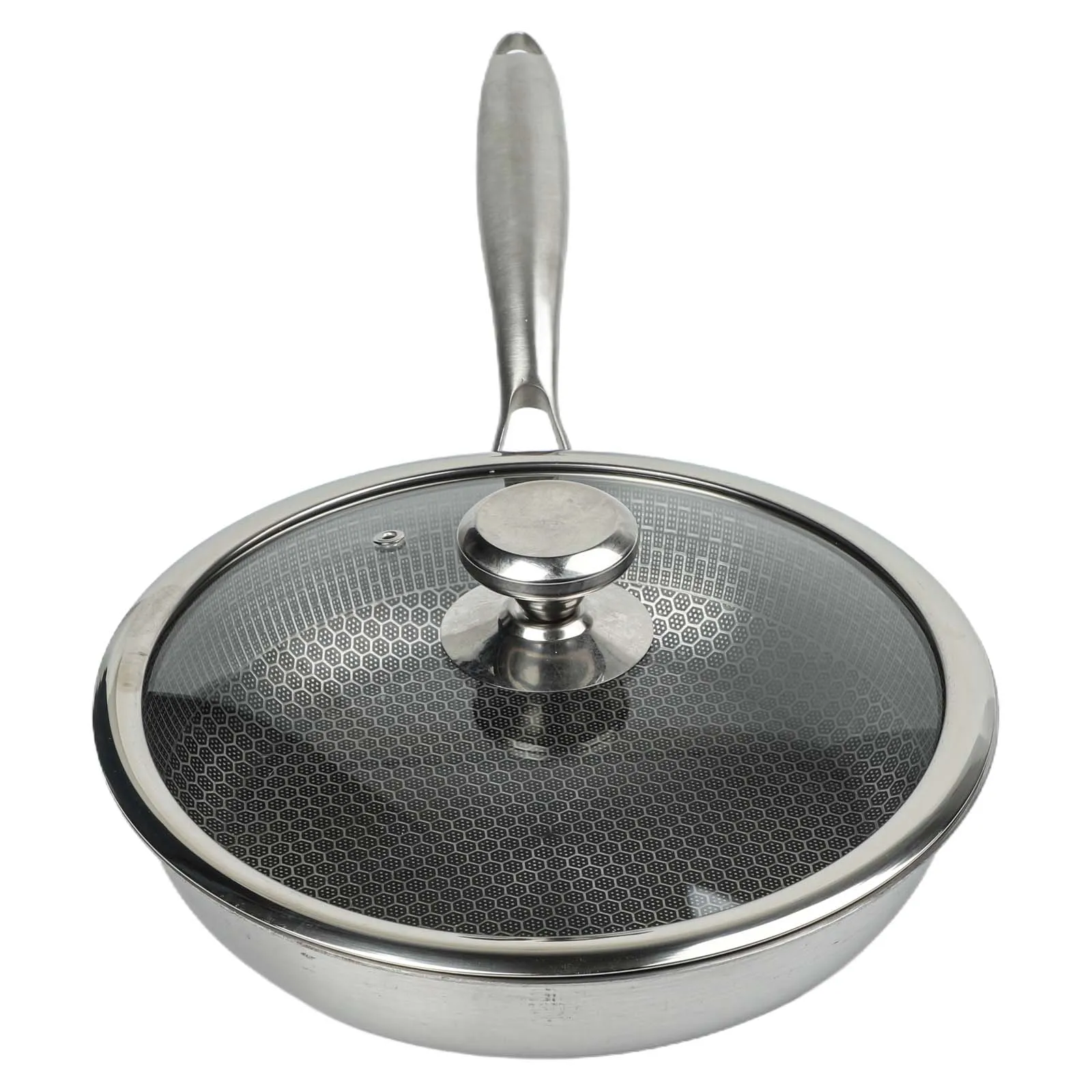 Stainless Steel Frying Pan Home Kitchen Texture Thicken Stoves Cooker Craftsmanship Gas Induction Long Lasting