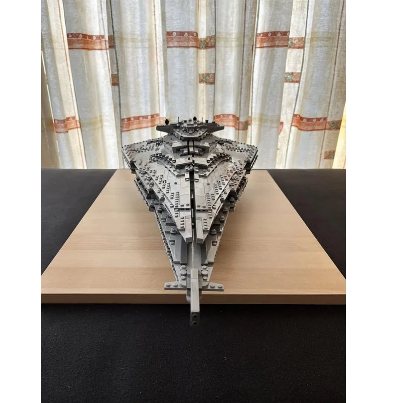 MOC-15036 película clásica transporte nave espacial bloques de construcción modelo 2461 PartsMOC creativo niños cumpleaños juguete de bloques de construcción