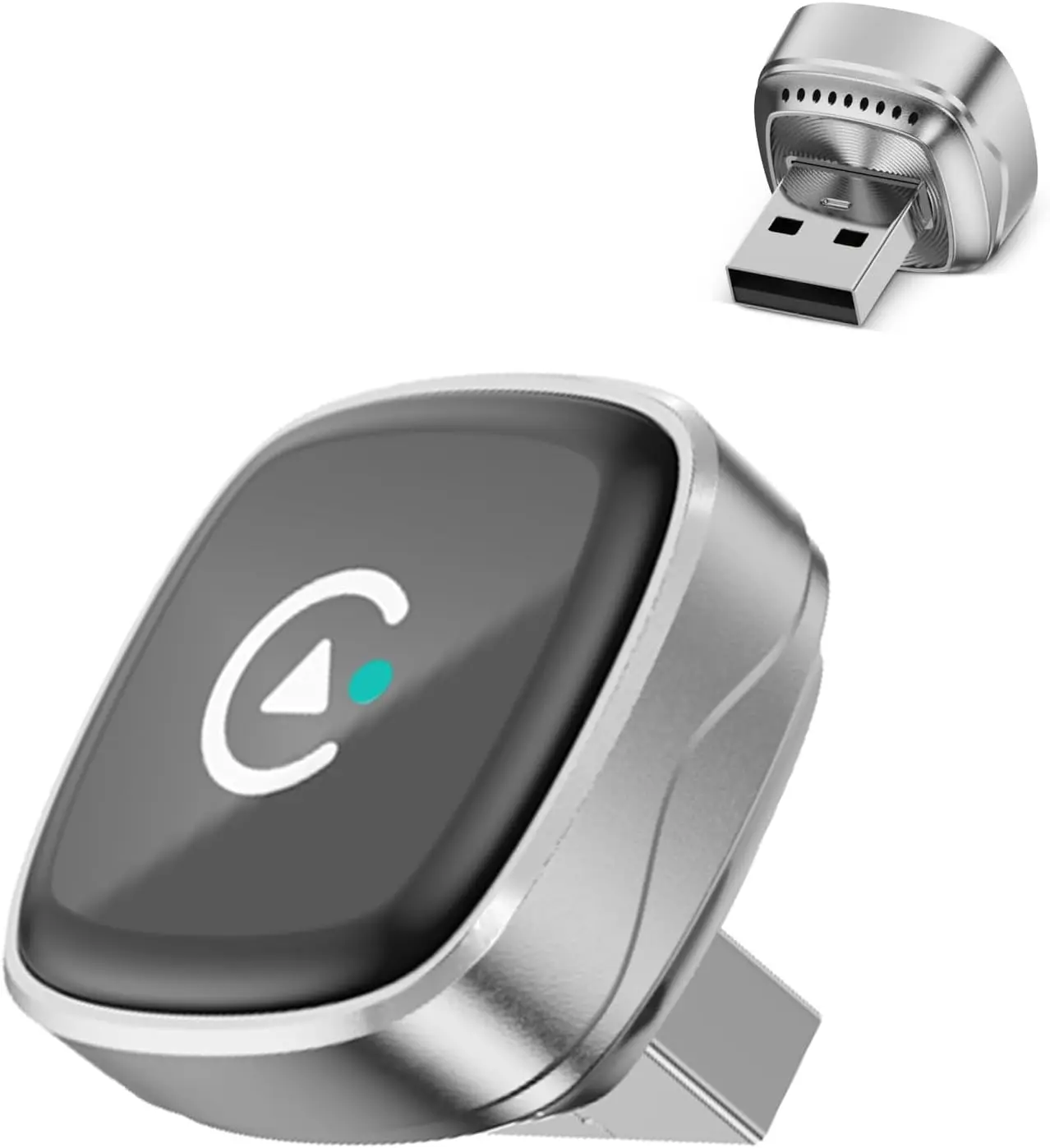 2026 Ultra Mini Wireless Carplay Adapter for iPhone & Android Auto USB for Apple Car Play Dongle Plug & Play for iOS , Android