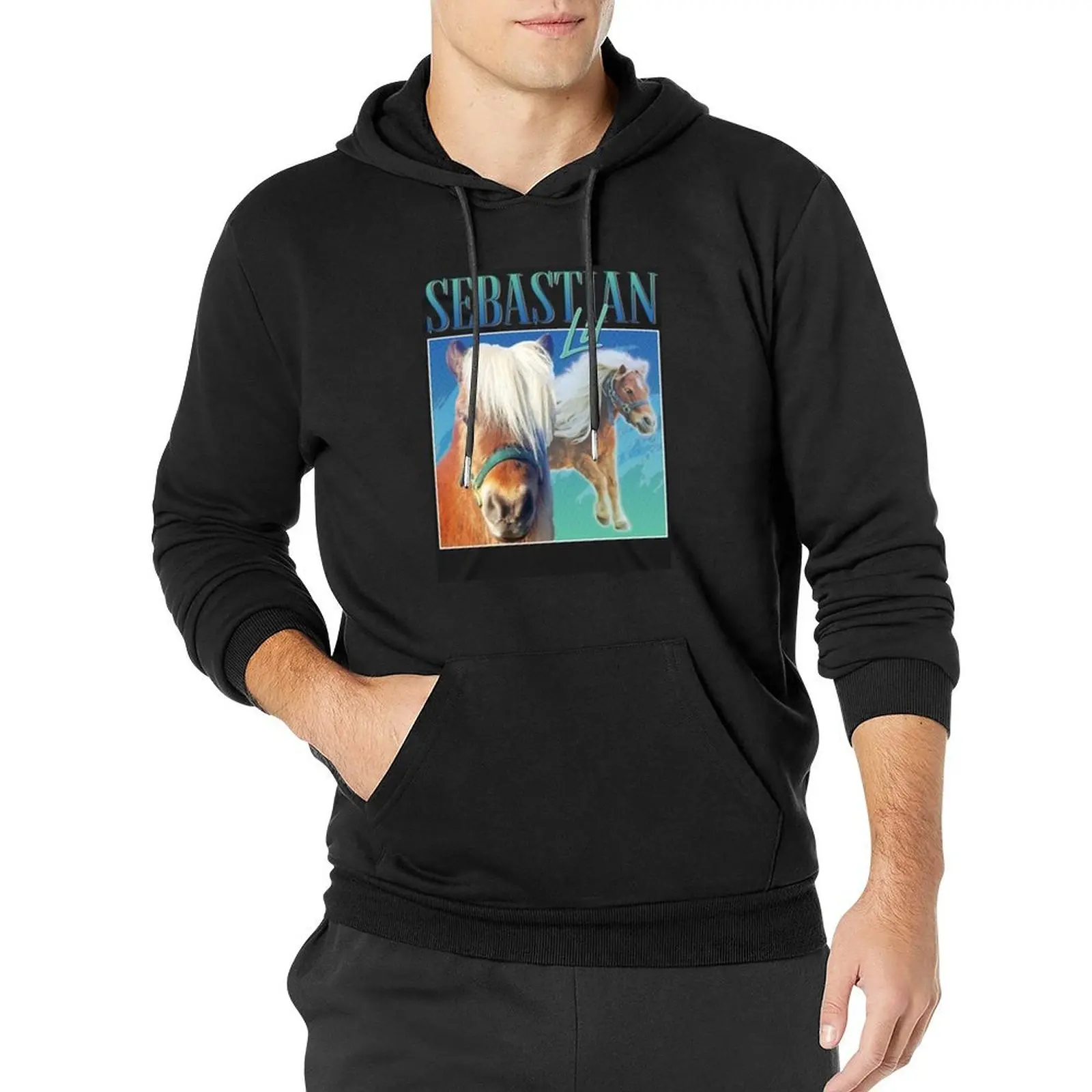 lil Sebastian Pullover Hoodie male clothes japanese style new in hoodies