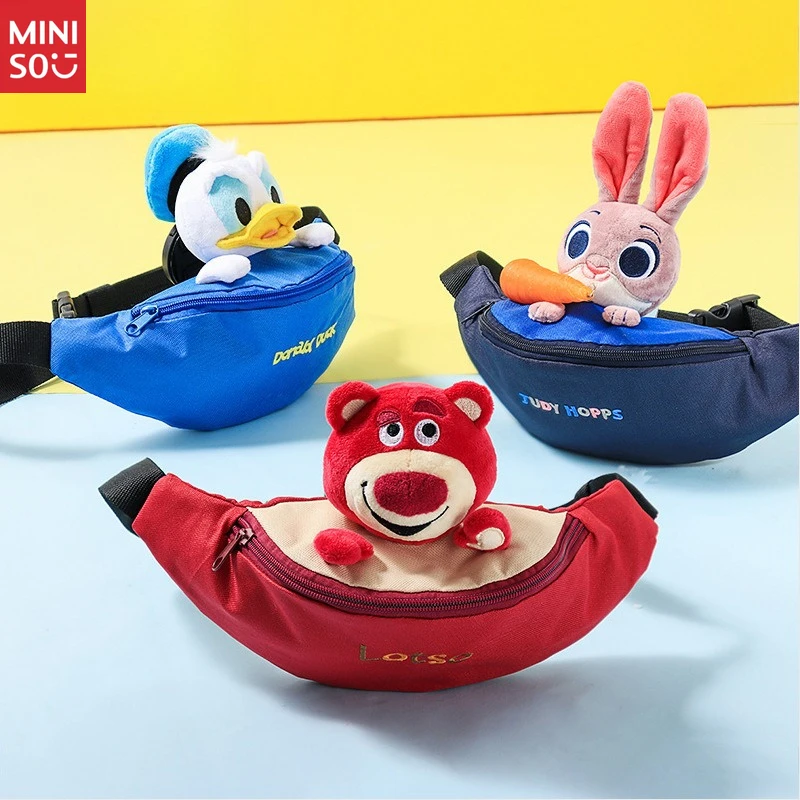 

Модная поясная сумка Disney для женщин, милая мини-сумка на слинге и кошелек через плечо