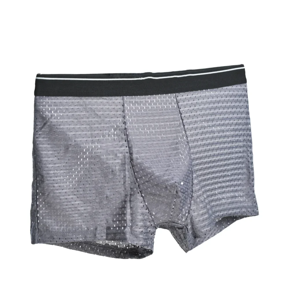 Men Panties Male Underpants Man Shorts Boxers Underwear Slip Homme Calzoncillos Bamboo Hole U Convex Pouch Large Size M-6XL New - Image 5