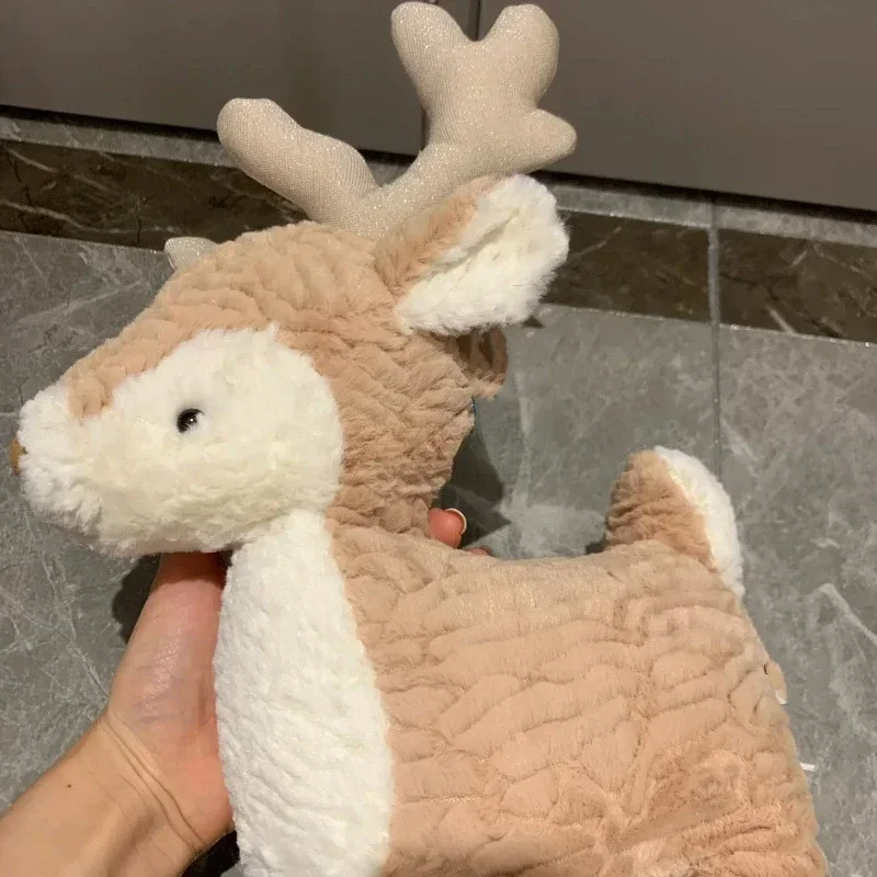 Muñeco de peluche de alce y Reno Mitz, muñeco de compañero relajante, juguete de regalo de Navidad, bonito adorno familiar, animales de peluche de 14 + y 18+