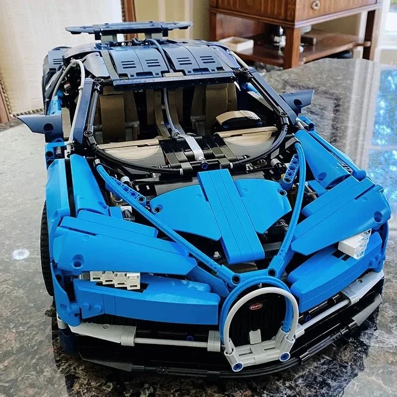 

3599 + шт. 1:8 гоночный автомобиль Bugattied Chirons, совместимый 42083 супер спортивный гоночный автомобиль, набор строительных блоков, игрушки, орнамент