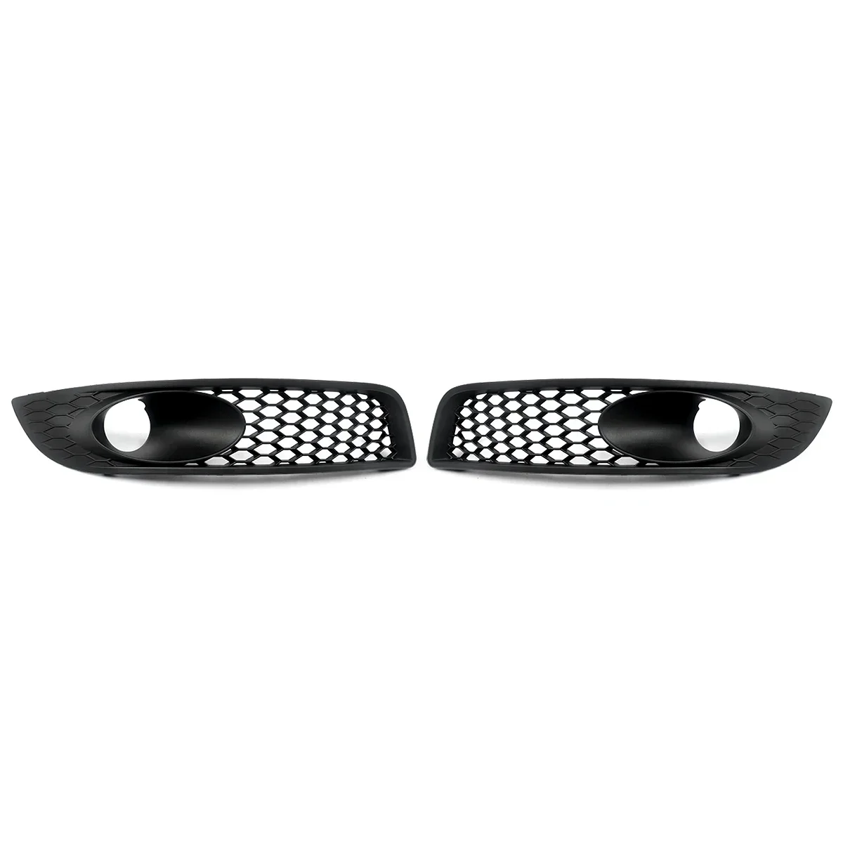 MAGICKIT For Chevrolet Impala 2006-2013 Pair Front Bumper Fog Light Bezel Grille Cover Pair Fog Light Bezel Grille Accessories