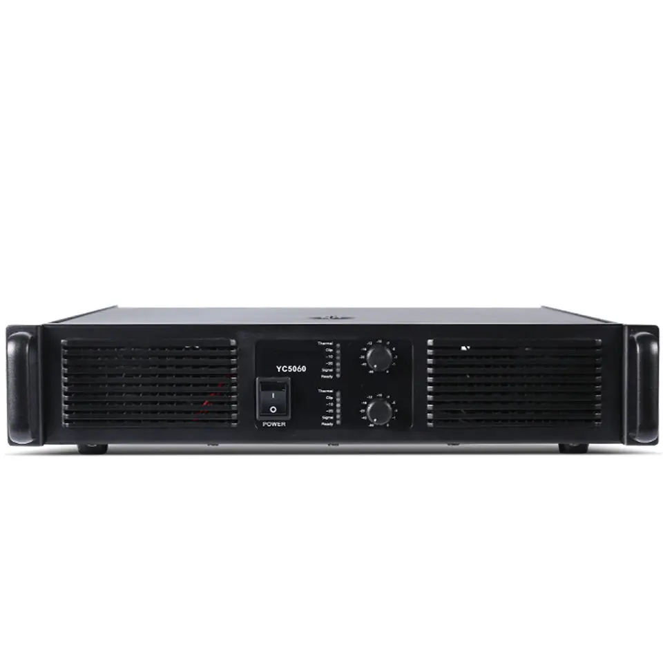 YC5060 Professional High Power Amplifier 600W*2 Power Amplifier for Conference Stage OEM Speaker