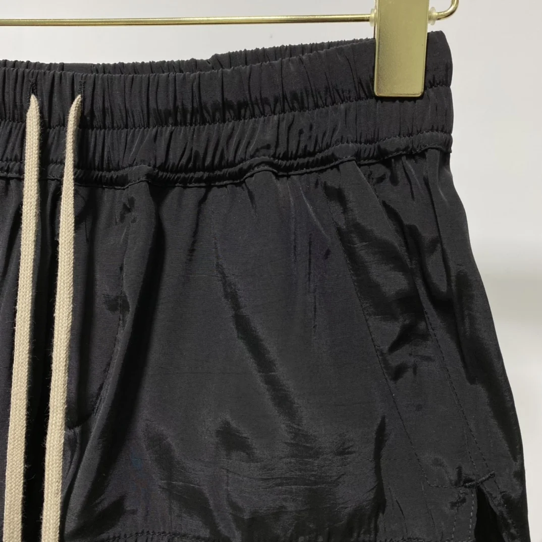 22ss Owen Seak Women Casual Short Summer Gothic Women High Street Wear Trumpet Mermaid Black Short