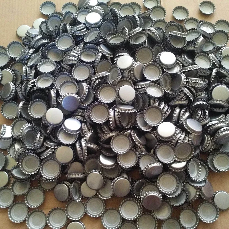 UPORS 100Pcs/Set Beer Cap New Beer Bottle Caps Oxygen Absorbing Seal Crown Caps for DIY Home Brewing Beer Tool Bar Accessories
