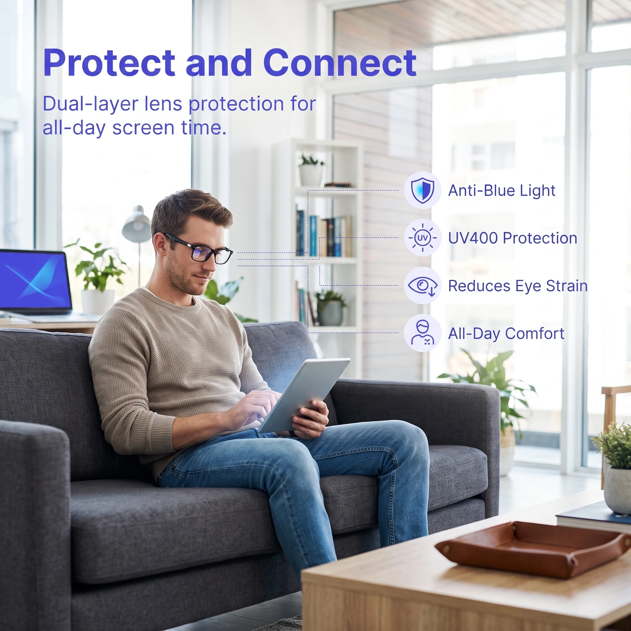 磁石で取り外し可能なサングラスクリップ付きのスマートBlue - Smart Audio Glasses Touch Control のレビューと価格