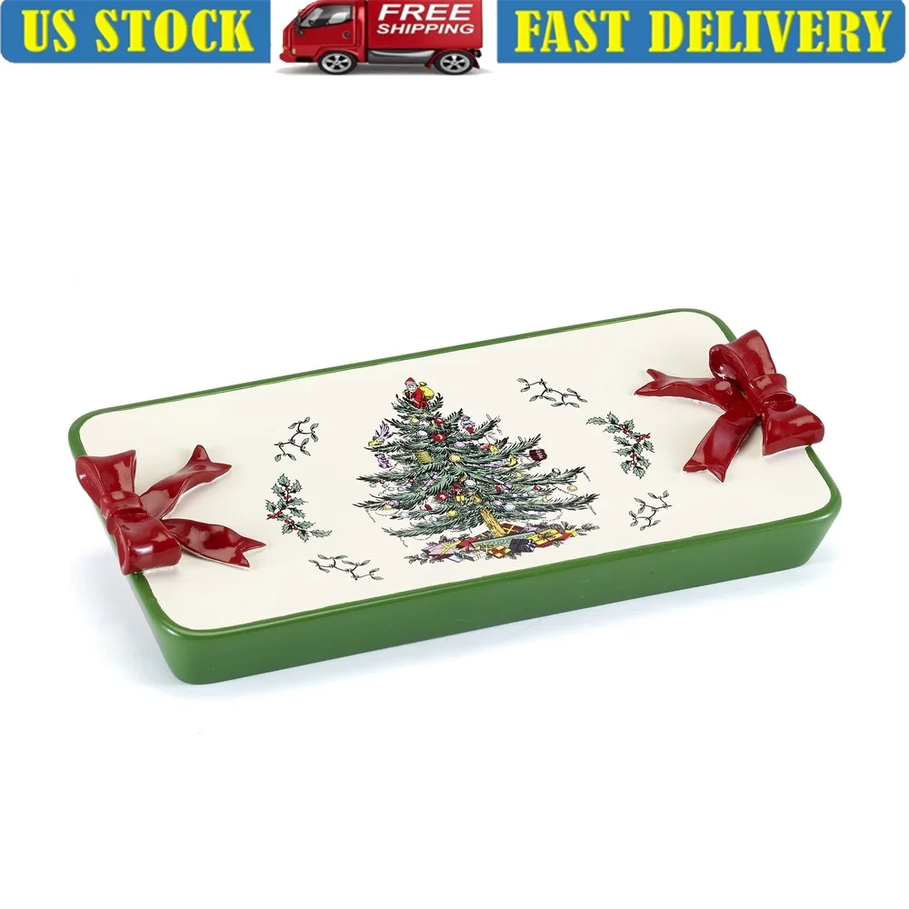 

Fashionable Resin Serving Tray Red Kitchen Decor Top Quality Wipe Clean Lightweight Versatile Decorative Home Accessory Perfect