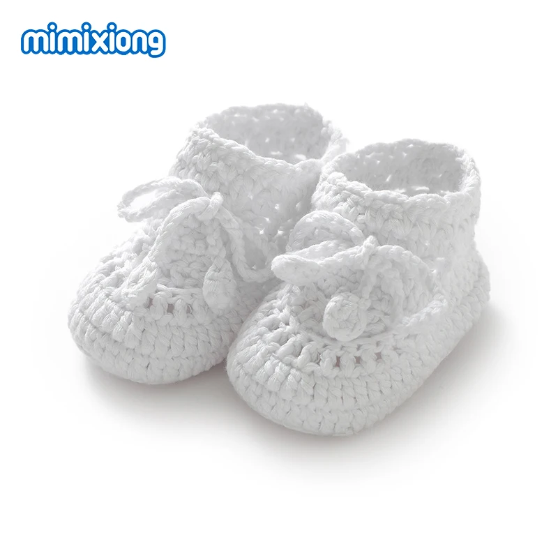 

Baby Unisex Shoes Solid Cotton Knit Newborn Boys Girls Soft Soled First Walkers Anti-Slip Infant Netural Indoor Prewalkers 0-1Y