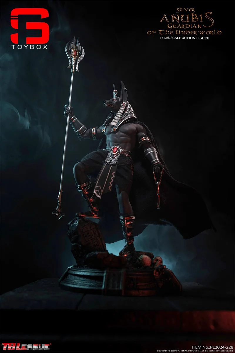 TBLeague PL2024-228 1/12 Anubis Guardian of The Underworld Silver Action Figure 6'' Soldier Model Full Set Collectible Toy