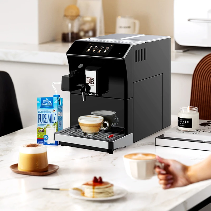 #BTB-203  Household Series Coffee Machine Automatic Milk Foaming System Function 50 Cups Perday