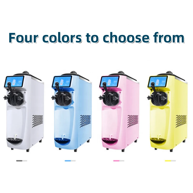 Commercial Soft Serve Ice Cream Machine Heavy Duty Gelato Maker Machine Stainless Steel Frozen Yogurt Maker For Sale