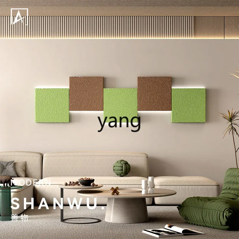 Yhl Entrance Painting Led Texture Painting Living Room Wall Decoration Sandstone Mural Bedroom Corridor Painting