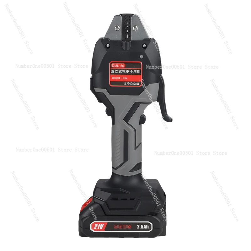 

Электрический гидравлический пресс-клещи DML50 для обжима предварительно изолированных клемм малого сечения, беспроводной инструмент для обжима проводов