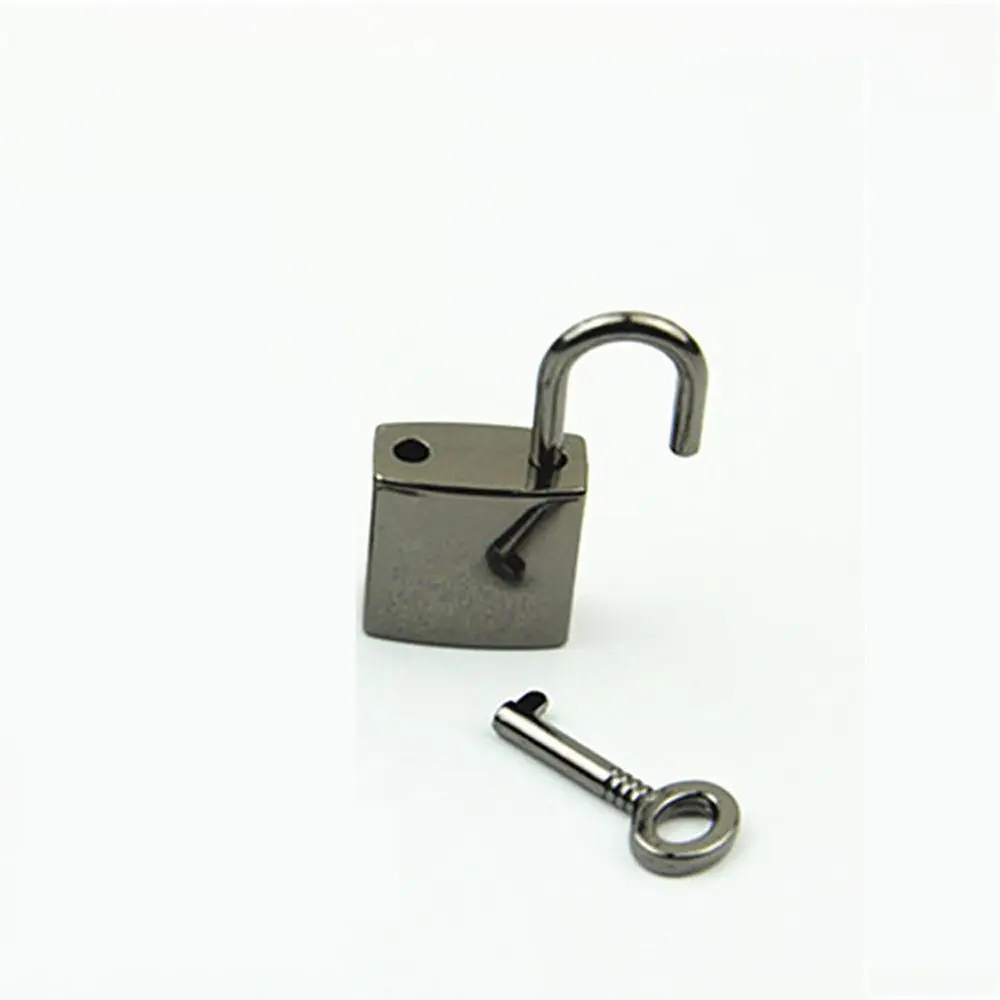 

Luggage Case with Key Supplied Lovers Copper Home Improvement Hardware Silver Archaize Padlocks Mini Lock Small