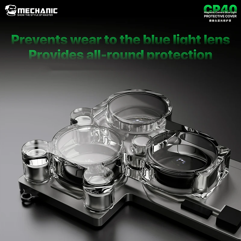

MECHANIC CP40 Magnetic Camera Blue Light Protective Cover Camera Protection During Soldering Repair Shield Cover