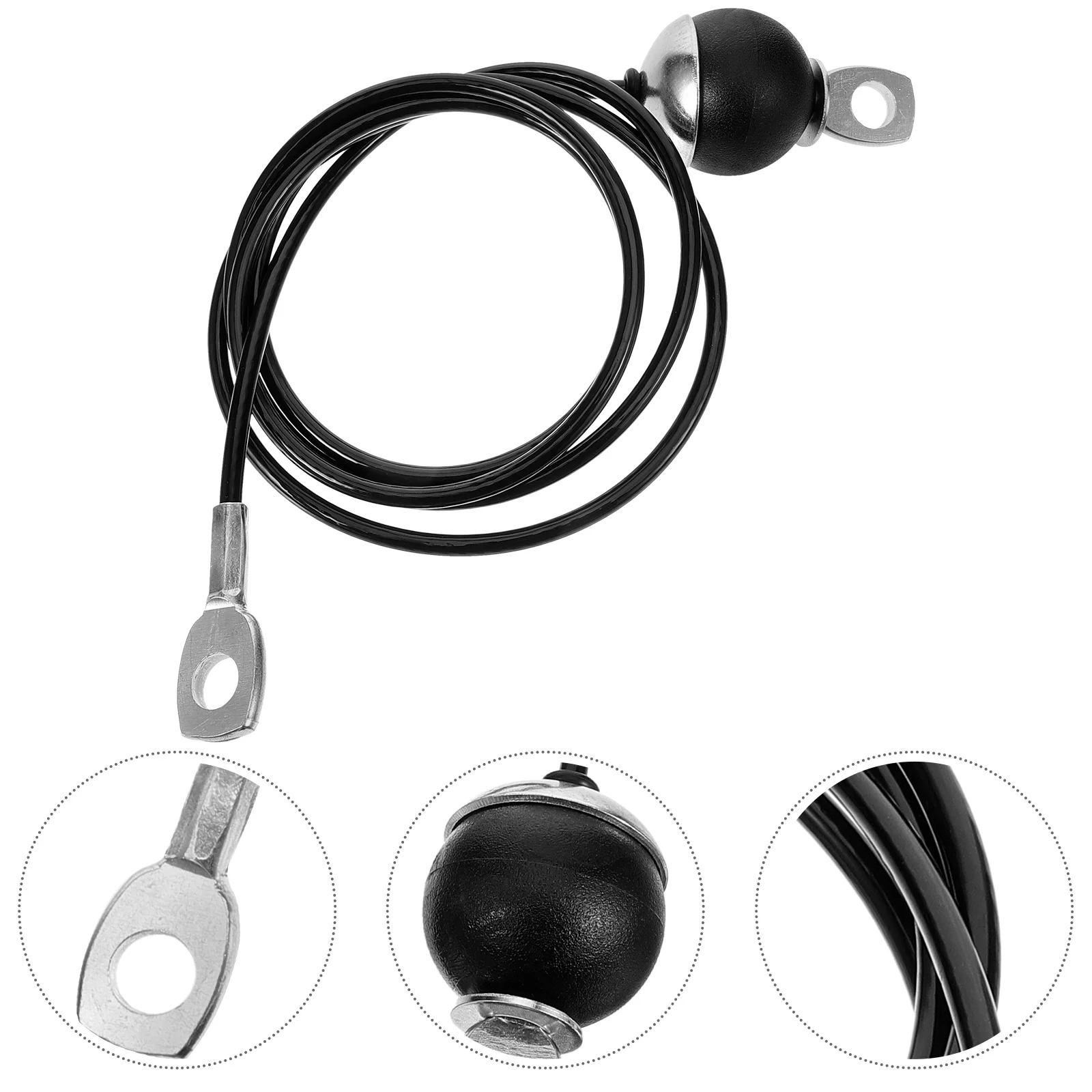 

Multi-Function Reusable Gym Cable Sturdy Pu Cover Workout Pulley Cable For Home Gym Replacement Fitness Accessory Exercise