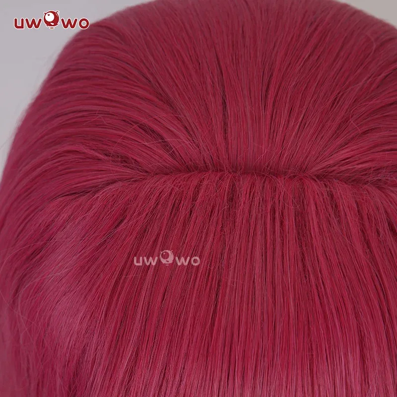 DISPONIBILE UWOWO League of Legends LOL Spirit Blossom Ahri Foxx Parrucca Cosplay con orecchie Capelli lunghi