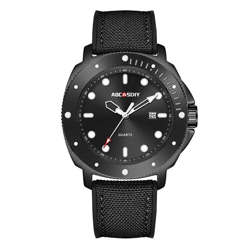 AOCASDIY watch men's genuine quartz watch non-mechanical watch waterproof luminous men's watch foreign trade hot sale