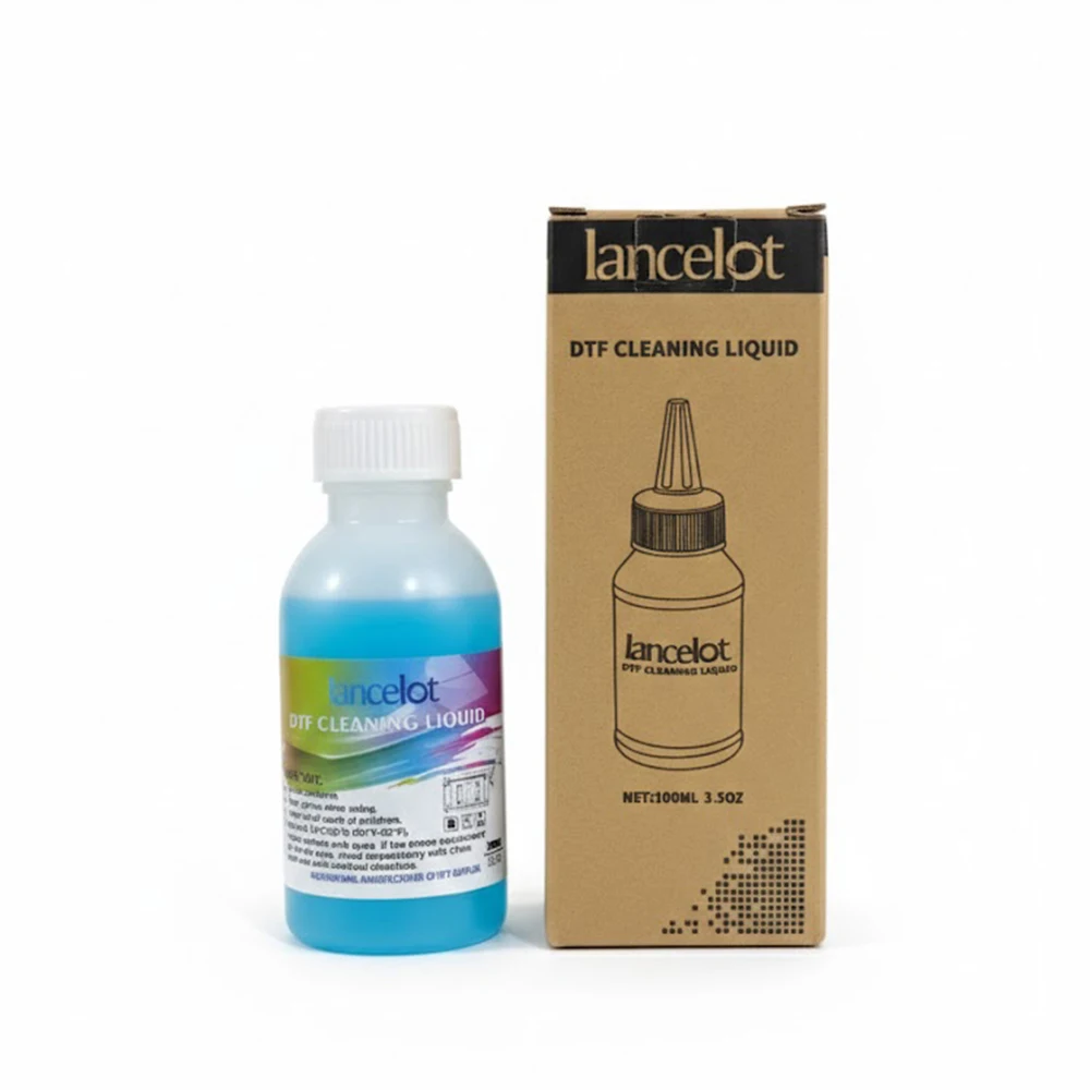Lancelot 100ml DTF Cleaning Liquid for Epson L1800 L805 I3200 XP600 Printhead Anti-Clog Solution, DTF Ink Cleaner Print Head