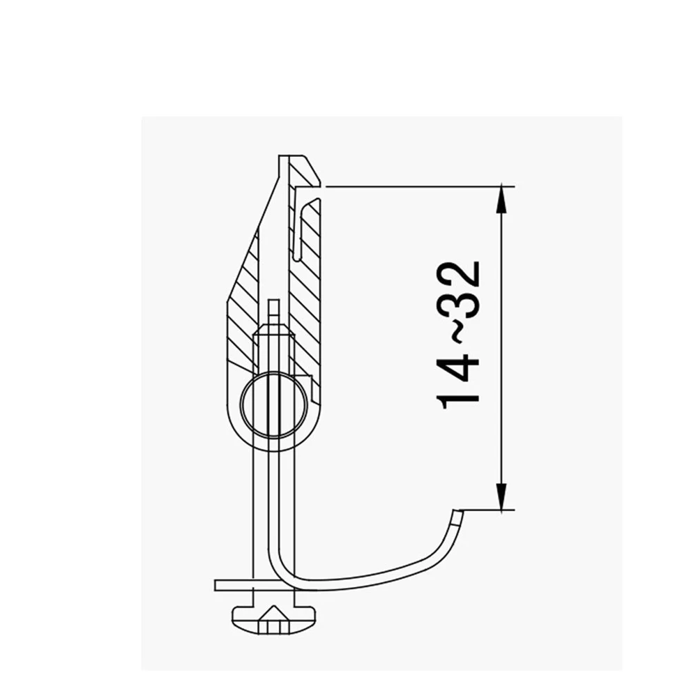 10 clip per lavello sottopiano, staffe di montaggio, riparazione per cucina, bagno, doccia, lavello da cucina, clip di fissaggio