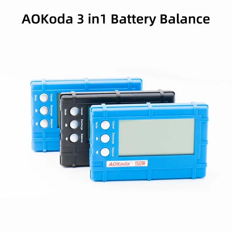 AOKaod Model aviation lithium battery balance discharger digital electric display 150W high-power high-speed discharge balancer