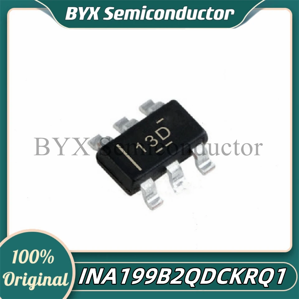 （5pcs/lots）INA199B2QDCKRQ1 INA199B2 Package: SC-70-6 current induction amplifier 100% original and authentic