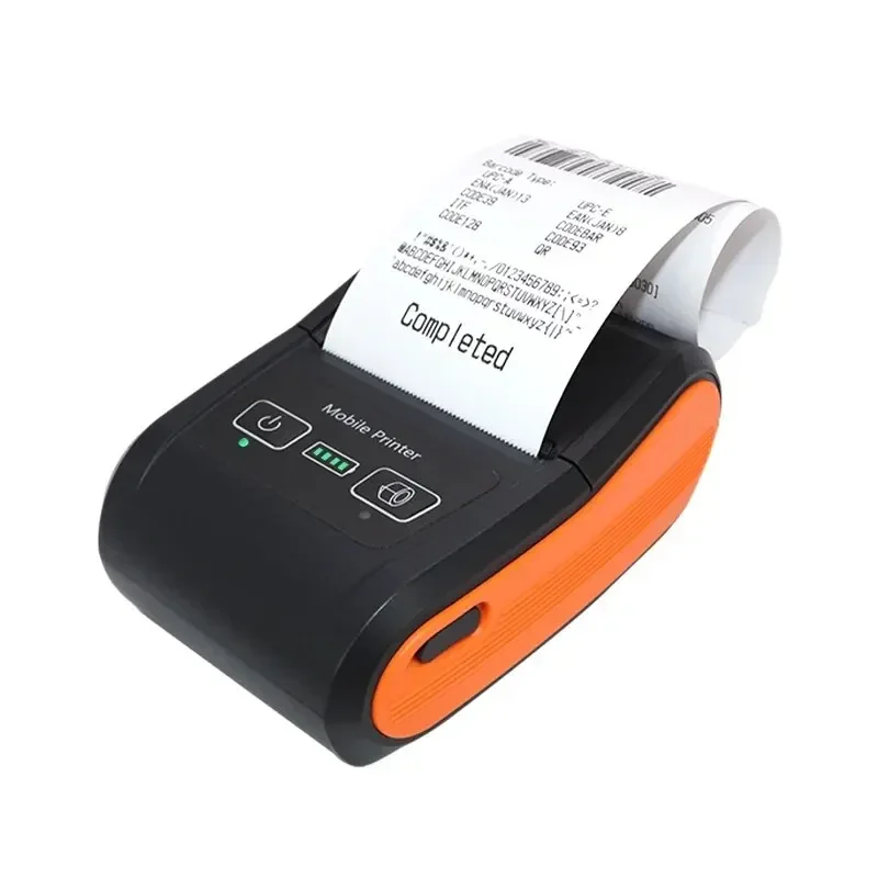 

GlowMart 58MM BT Ticket Printer Multifunctional And Portable Wireless Bluetooth Type-c Handheld Thermal Receipt