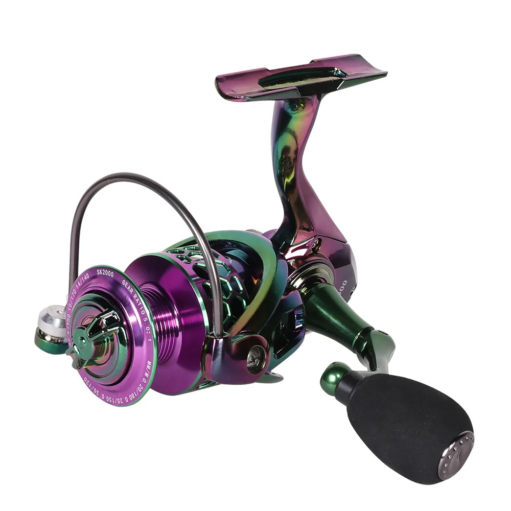 

ORJD Aluminium Spinning Fishing Reel Max Drag 13 BB 5.2:1 High Speed Gear Ratio 1000~7000 Series Wheel Fishing Track Accessories