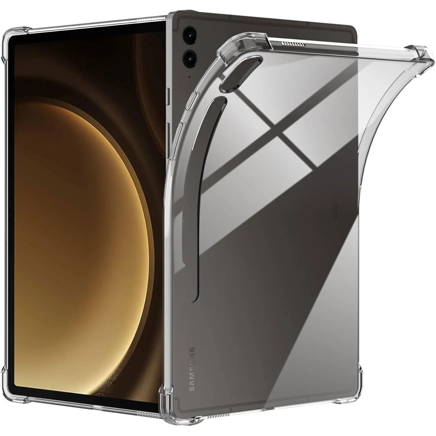 

Tablet Case For Samsung Galaxy Tab S7 S8 S9 A9 FE Plus 11" 10.9" 2020 2022 2023 T870 X700 X510 Transparent TPU Shell Anti-drop