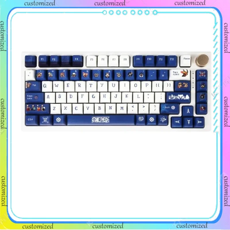 

Original CKC Game Anime Theme Keycaps Customized Five-sided PBT Material Sublimation Process Keycaps