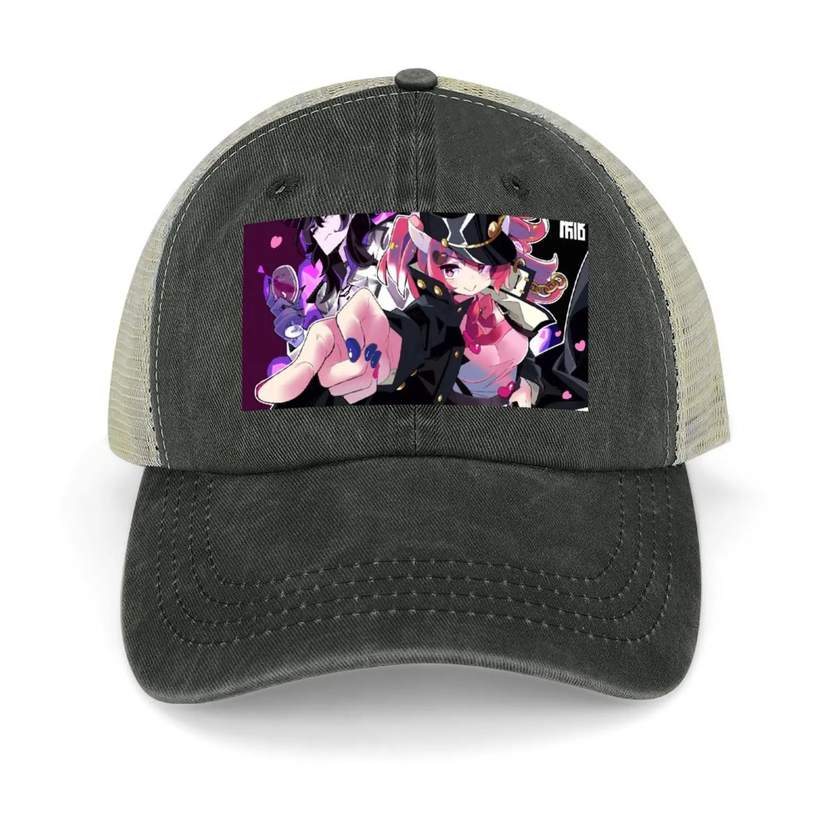 

Vshojo - Ironmouse and and Bubi Baseball Cap Male hat Designer Hat Snap Back Hat Caps Male Women's