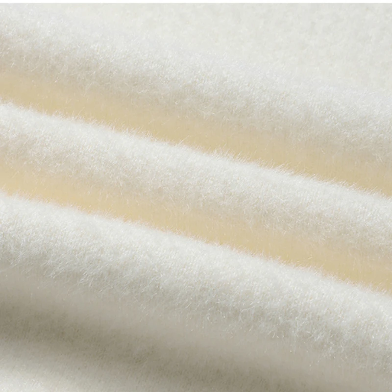 Maglione di alta qualità da uomo Casual autunno inverno maglione felpa in pile maglieria top abiti maschili girocollo pullover streetwear